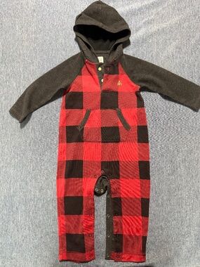 Gap buffalo print one piece outfit- size 18-24 months